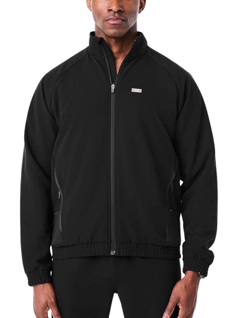 FIGS Men’s Cobaki Scrub Jacket Black